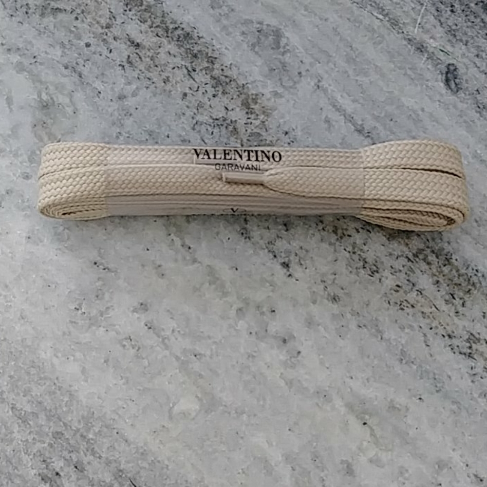 Valentino Garavani Beige Shoe Laces